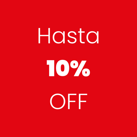 Hasta 10% OFF