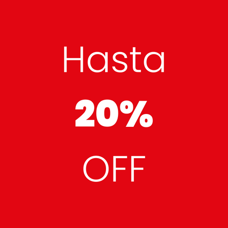 Hasta 20% OFF