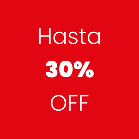 Hasta 30% OFF