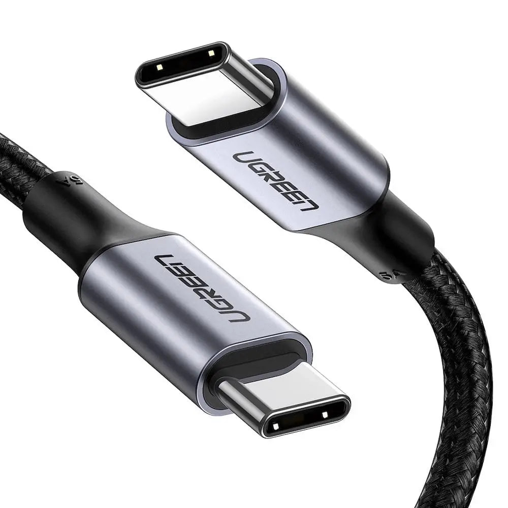 Cable Ugreen USB-C a USB-C Nylon Trenzado 2.0M 100W